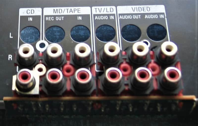 Cinch-RCA Stecker-Anschlußteil für Receiver / Verstärker ~ TipTop ~ image 1