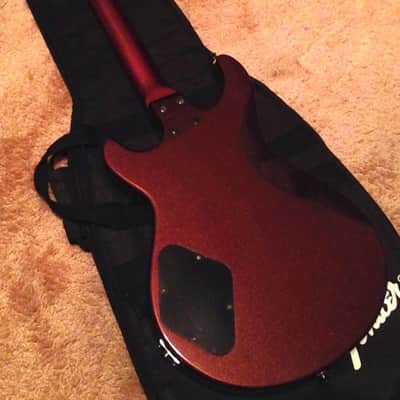 Cort M200 Metallic Copper Electric Guitar & Gig Bag image 3
