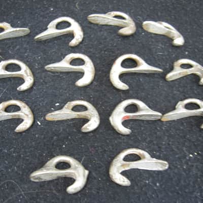 Noble and Colley 14 - rope tension clips (TDG-U-164) 1900's - silver image 1
