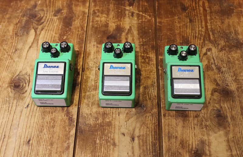 Ibanez TS9 Tube Screamer (Black Label) 1981 - 1982 - Green image 1