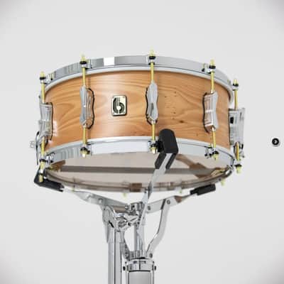 British Drum Co. ARC-14-60-SN Archer Series Yew Wood Snare. 6" x 14" image 7