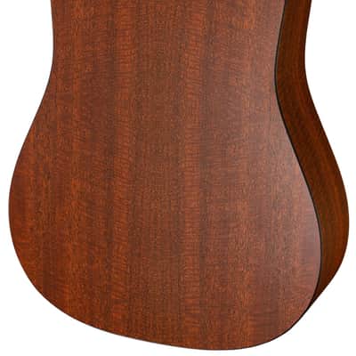 Martin D-X1E Acoustic Electric Guitar. HPL Mah/Mah w/SS image 3