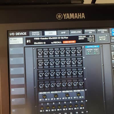 Yamaha QL5 with stage box and cases, free shipping (CONUS) image 16