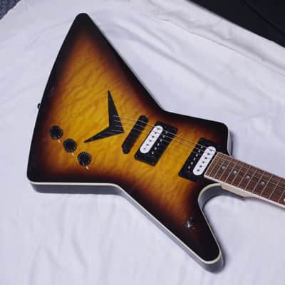 DEAN ZX Quilt Maple electric GUITAR Trans Brazilia - Bolt-on - NEW w/ Light Case image 7