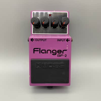Boss BF-2 Flanger (1983 May, Black Label, Original Box, Vintage Made in Japan) image 2