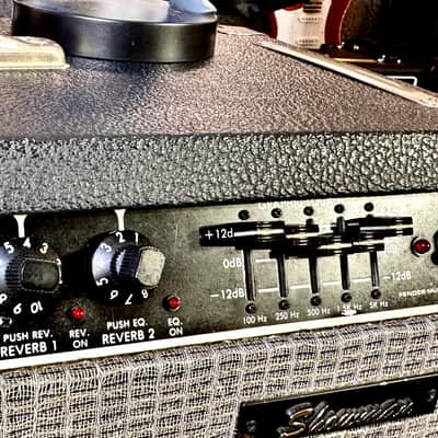 Fender SHOWMAN COMBO 1x15 “ 200 Watts Solid State 1982-1983 Paul Rivera Era Super Rare image 13