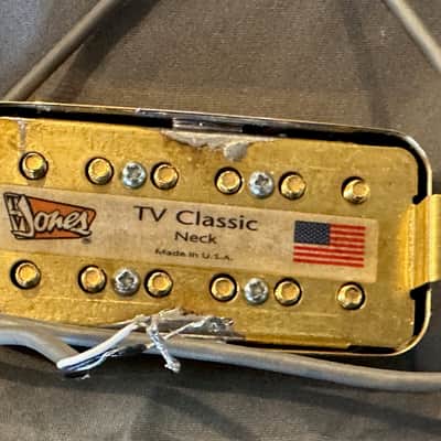 TV Jones TV Classic English Mount Pickup Set in Gold. With pickup rings (#1) image 8
