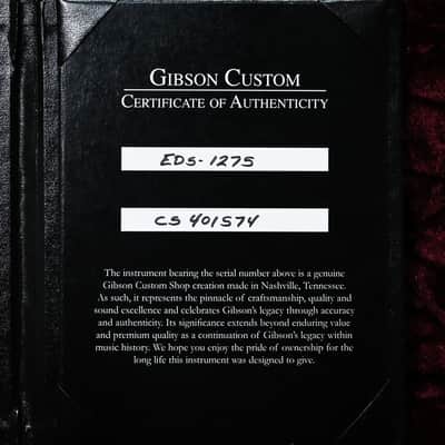 Gibson Custom EDS-1275 Double Neck 6-String & 12-String Electric Guitar- Cherry Red 2024 (C8401574) image 6