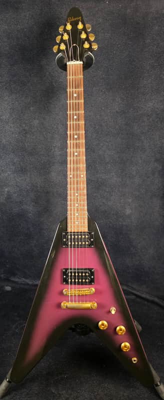 Used Gibson Flying V Custom Shop Edition - Purple Burst