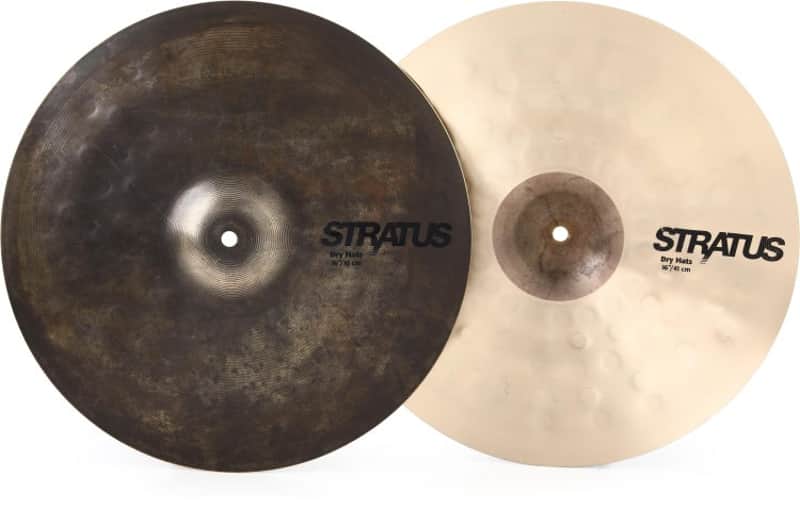 Sabian Stratus Dry Hi-hat Cymbals - 16 inches image 1