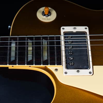 Gibson 1957 Les Paul Standard GT Darkback Lefthand VOS - Goldtop image 9