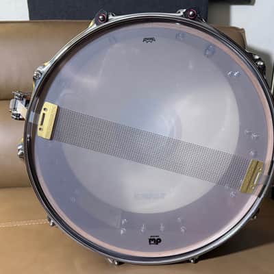 DW Collector's Series Mahogany / Cherry Hybrid 5.5x14" Snare Drum image 7