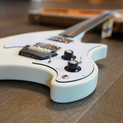 1970's Ovation Breadwinner Electric Guitar White + OHSC image 14