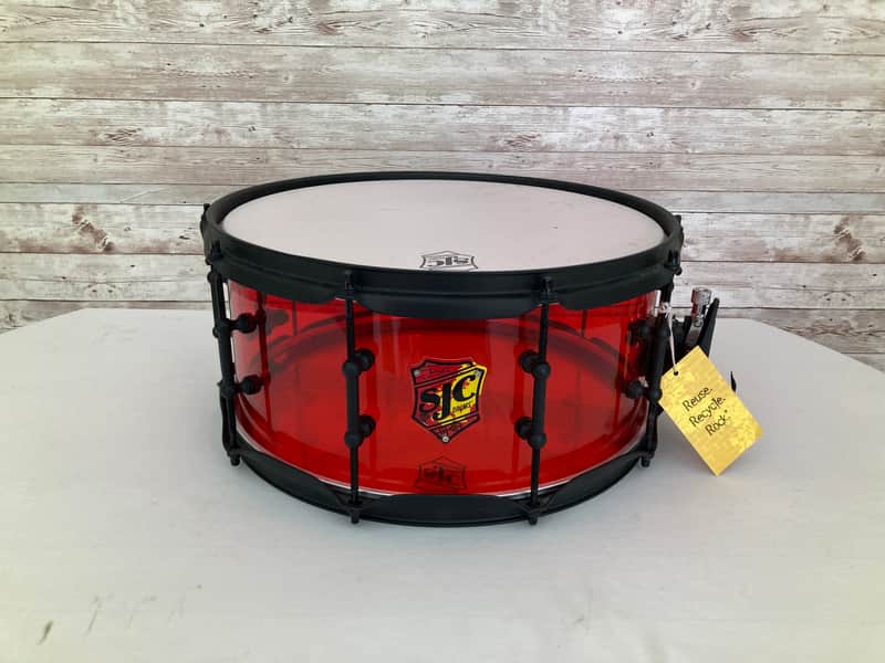 Used SJC Drums Josh Dun Signature Torch 6.5x14 Snare Drum image 1