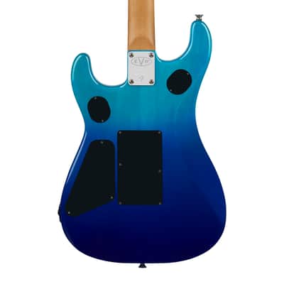 Used EVH 5150 Series DX QM Baked Maple Electric Guitar - Pacific Drift image 7