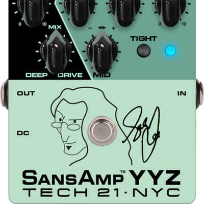 Tech 21 Geddy Lee YYZ Shape-Shifter Signature SansAmp Bass Drive