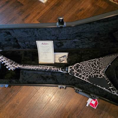 Jackson Custom Shop KV 2026 - Sliver/Black Crackle image 4