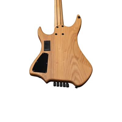 BootLegger Guitar Absinthe 5 String Bass 2025 - Matte Oil EMG Active image 11