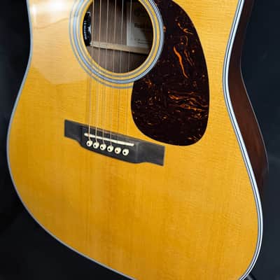 Martin D-13E Retro Walnut Dreadnought Acoustic-Electric Guitar Gloss Natural w/ Soft Case image 7
