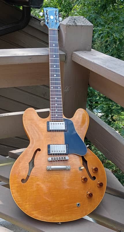 Gibson ES 335 Dot CustomShop 59' 1982 - Honey Blonde image 1
