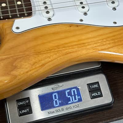 Used 2007 Fender Standard Stratocaster Natural Ash (Tex-Mex Pickups) w/case TSU25364 image 11