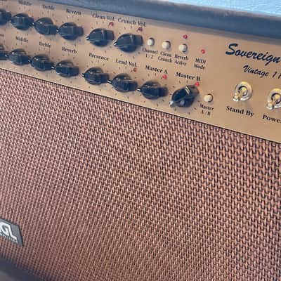 Engl Sovereign 100 Vintage 112 Combo * rare all tube amp with a lot of power * many vintage & modern sounds * made in Germany, Celestion Vintage 30 UK, Engl Custom Z10 Footswitch included * image 3