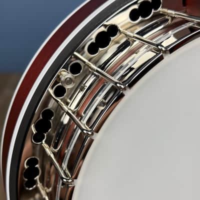 Custom Deering Sierra Maple 5-String Banjo Dark Eagle II Stain image 15