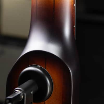 Ibanez Bass Workshop UB804 4-String Electric Upright Bass - Mahogany Oil Burst with Gig Bag image 12