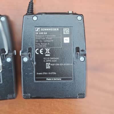 Sennheiser Sennheiser EK 100 G4 + SK 100 G4 | UHF Wireless System | 516–558 MHz | Professional image 6