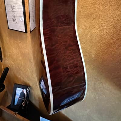 2001 GIBSON CUSTOM SHOP FIREBIRD DREADNOUGHT ACOUSTIC GUITAR NATURAL FINISH LIKE NEW image 10