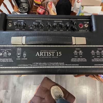 Blackstar Artist 15 15W All-Tube 1x12 Combo Amp EL84 Celestion V-Type image 4