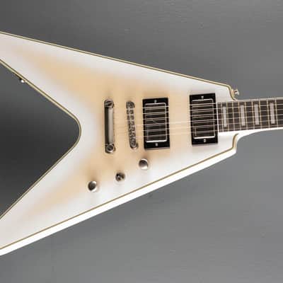 Epiphone Prophecy Flying V - Aged White Tiger Burst image 1