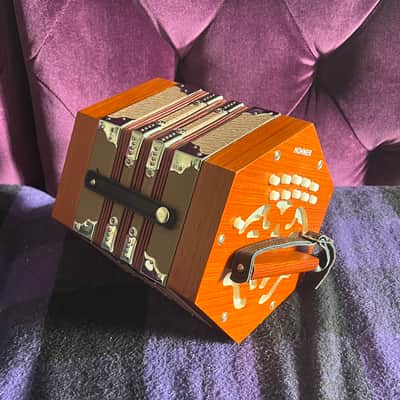 【定価10万円】コンサーティーナ HOHNER D40 希少　動作確認済 Hohner D40 Concertina Accordion G/C Keys | Reverb