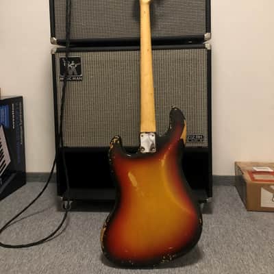 Fender Jazz Bass 1972 - Sunburst Vintage image 4