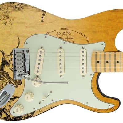 Sticka Steves Guitar Skin Axe Wrap Re-skin Vinyl Decal DIY Demons In The Abyss 408 image 5