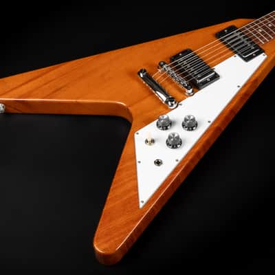 2023 Gibson Flying V - Antique Natural | USA BurstBucker Humbucker Pickups 2.9kg | OHSC image 6