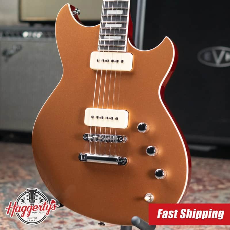 Reverend Sensei 290 Electric Guitar - Metallic Bronze image 1