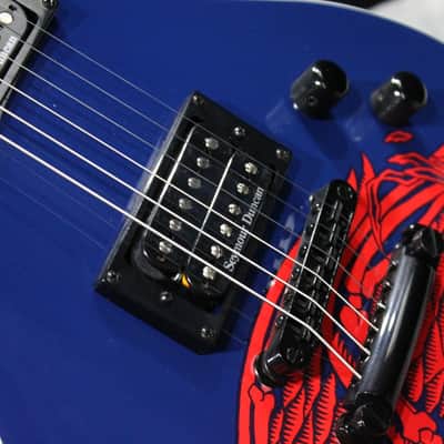 ESP/LTD Will Adler Signature WA-Warbird SE Navy Electric Guitar - #W14100076 - FREE Ship Canada image 7