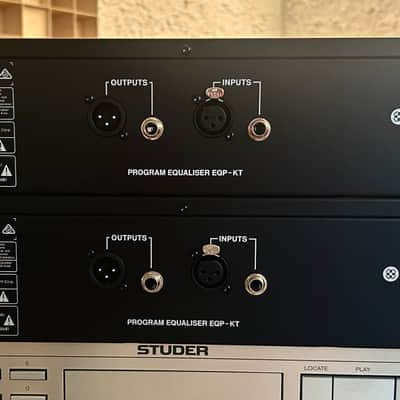 Klark-Teknik EQP-KT Stereo Pair NOS Tubes image 2