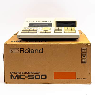 Roland Micro Composer MC-500 - Tactile, Hands-on MIDI Sequencing w/ Original Box, System Files Floppy