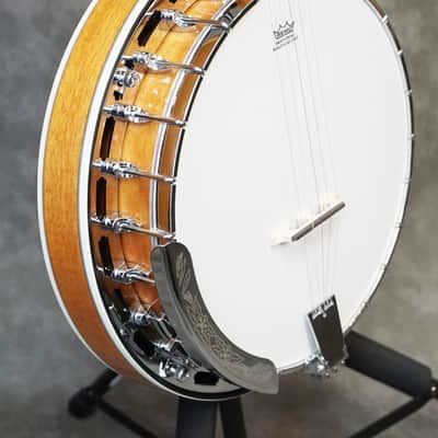 Morgan Monroe MNB-1W Banjo - Natural - with Gig Bag and Setup image 3