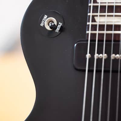 2012 Gibson USA Les Paul 50s Tribute P90 - Black Satin image 8