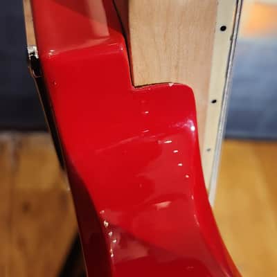 Cozart Double-Neck Guitar Cherry Red image 14