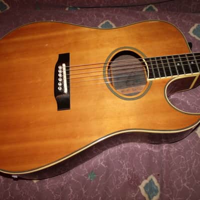 Early 1980's Sigma Martin Japan SE-28 rare model Cutaway Acoustic image 3