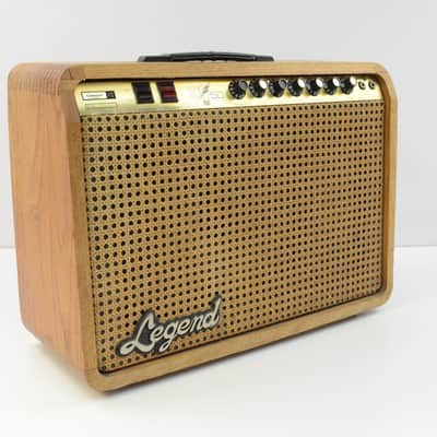 Legend Rock "N" Roll 50 Combo Guitar Amplifier Oak Cabinet image 4