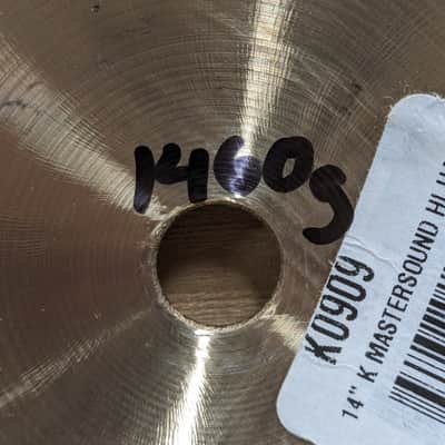 Zildjian 14" K Series Mastersound Hi-Hat Cymbals (Pair) 1999 - Present - Traditional image 18