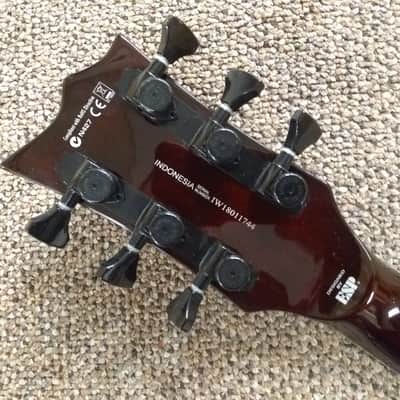 ESP LTD EC-1000 Evertune Dark Brown Sunburst image 4