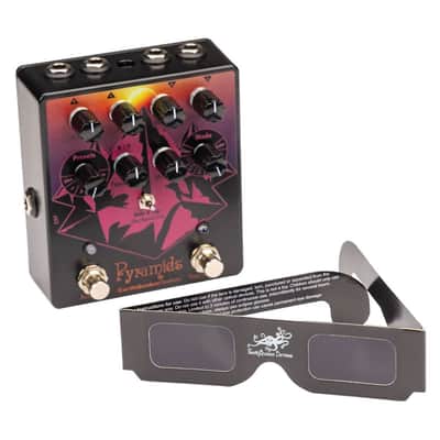 EarthQuaker Devices Pyramids Stereo Flanging Device with Different Modes, Controls and Presets (Solar Eclipse) image 5