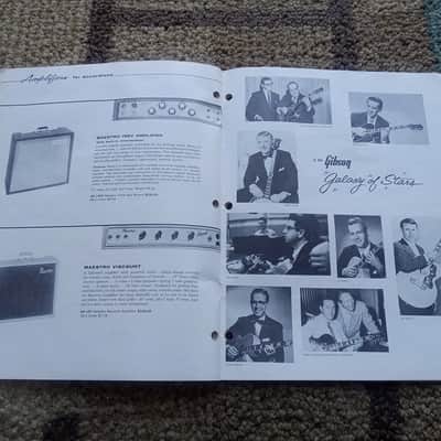 Vintage 1962 Gibson Full-Line Catalog! Rare, Original Case Candy, Paperwork! image 15