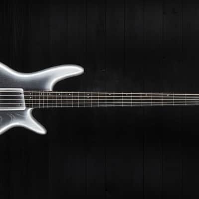 Ibanez GWB25TH SWF Gary Willis - 25th Anniversary Silver Wave Burst Flat image 4